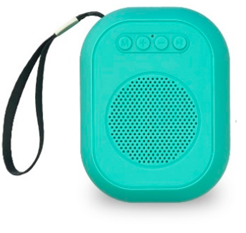 

Портативная акустика SmartBuy BLOOM, 3 Вт, FM, USB, microSD, Bluetooth, бирюзовый (SBS-160), BLOOM