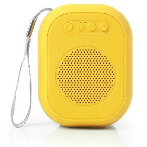 

Портативная акустика SmartBuy BLOOM, 3 Вт, FM, USB, microSD, Bluetooth, желтый (SBS-170), BLOOM