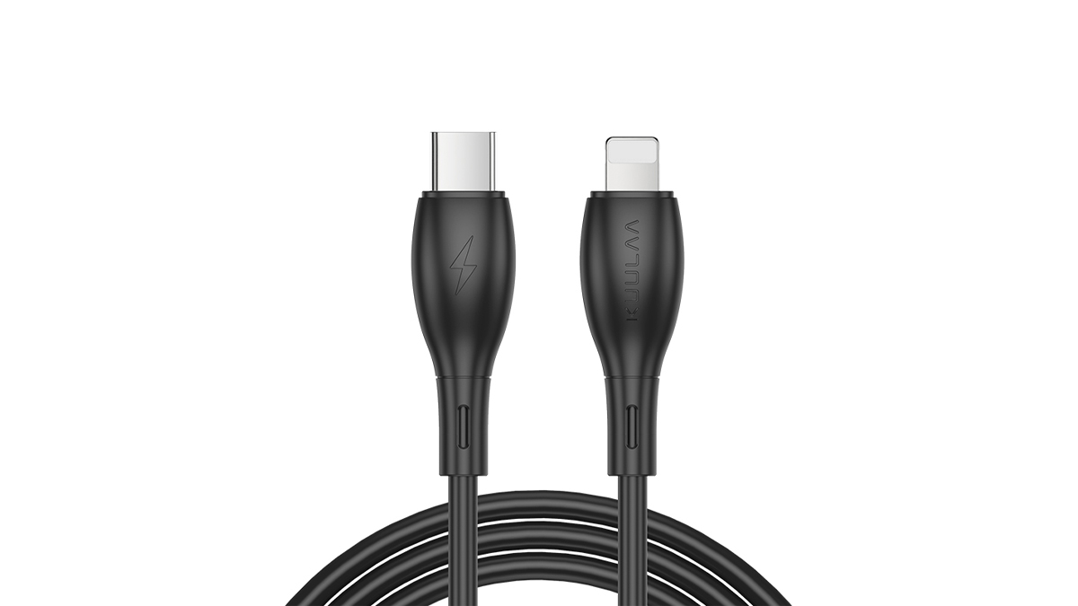 

Кабель Lightning 8-pin(m)-USB 2.0 Type-C(m), 1м, черный KUULAA (KL-X42-100), 0