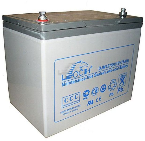 

Аккумуляторная батарея для ИБП Leoch DJM DJM1275H, 12V, 75Ah, Серый, DJM1275H