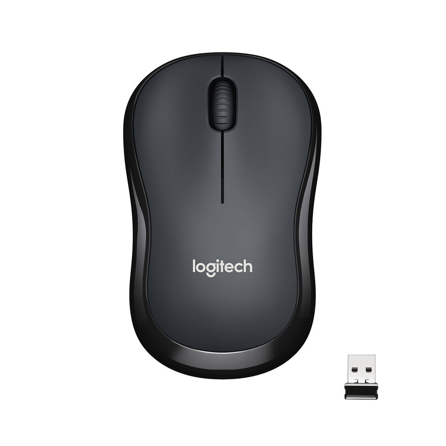 Мышь Logitech M221 Silent, USB, черный