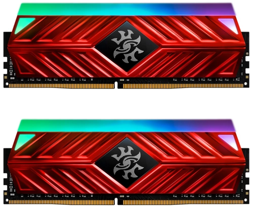 

Комплект памяти DDR4 DIMM 16Gb (2x8Gb), 3600MHz, CL18, 1.35V ADATA XPG SPECTRIX D41 RGB (AX4U36008G18I-DR41), 0