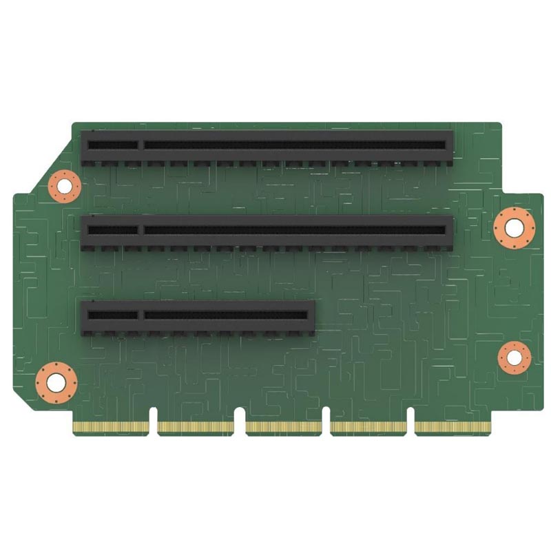 Адаптер райзер (RiserCard) Intel CYP2URISER2STD, PCI-Ex16 FHFL+PCI-Ex16 FHFL(x8 electr)+PCI-Ex8 FHHL, 2U, Riser Slot #2