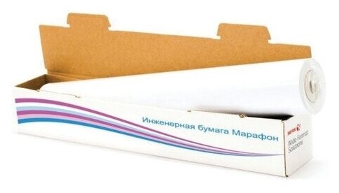 

Бумага рулон 36"(914мм) x 150 м, втулка 3"(76.2мм), 75 г/м², белизна 164%, Xerox Marathon (450L90243M)
