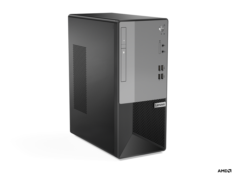 

Системный блок Lenovo V55t 13ACN, AMD Ryzen 5 5600G 3.9GHz, 8Gb RAM, 256Gb SSD, DVD-RW, W10Pro, серебристый/черный (11RR0001RU), 13ACN