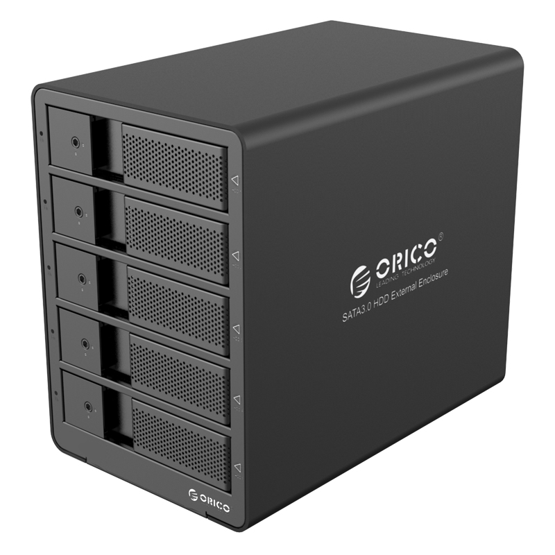 Док-станция Orico 9558U3, 5x2.5"/3.5", черный