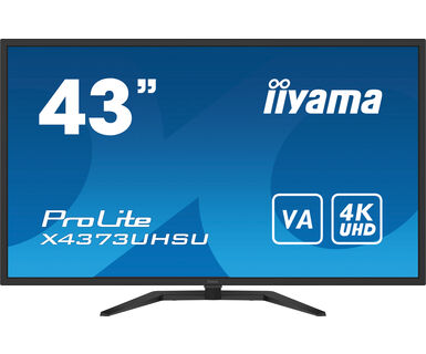 

Монитор 42.5" Iiyama ProLite X4373UHSU-B1 VA, 3840x2160 (16:9), 400кд/м2, 3мс, 178°/178°, FreeSync, HDMI, DisplayPort, USB-Hub, черный (X4373UHSU-B1), X4373UHSU-B1