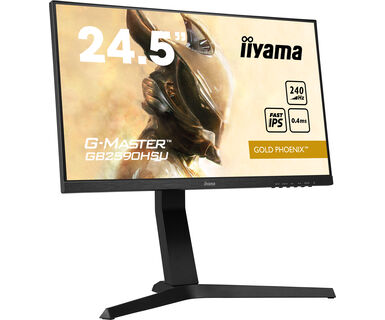 

Монитор 24.5" Iiyama GB2590HSU-B1 IPS, 1920x1080 (16:9), 250кд/м2, 240Hz, 0.4мс, 178°/178°, FreeSync, VGA, HDMI, DisplayPort, USB-Hub, черный (GB2590HSU-B1), GB2590HSU-B1
