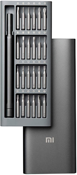 Отвертка с набором бит/насадок Xiaomi Mi Precision Screwdriver, предметов в наборе:25 шт. (BHR4680GL)