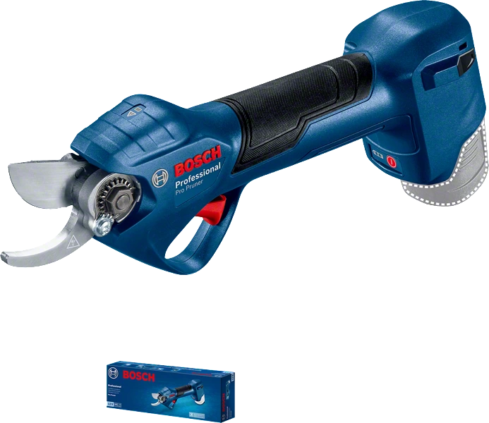 Кусторез BOSCH Pro Pruner, аккумуляторный, Li-Ion, 12В, длина лезвия 5см, 800г (06019K1020) без акб и зу