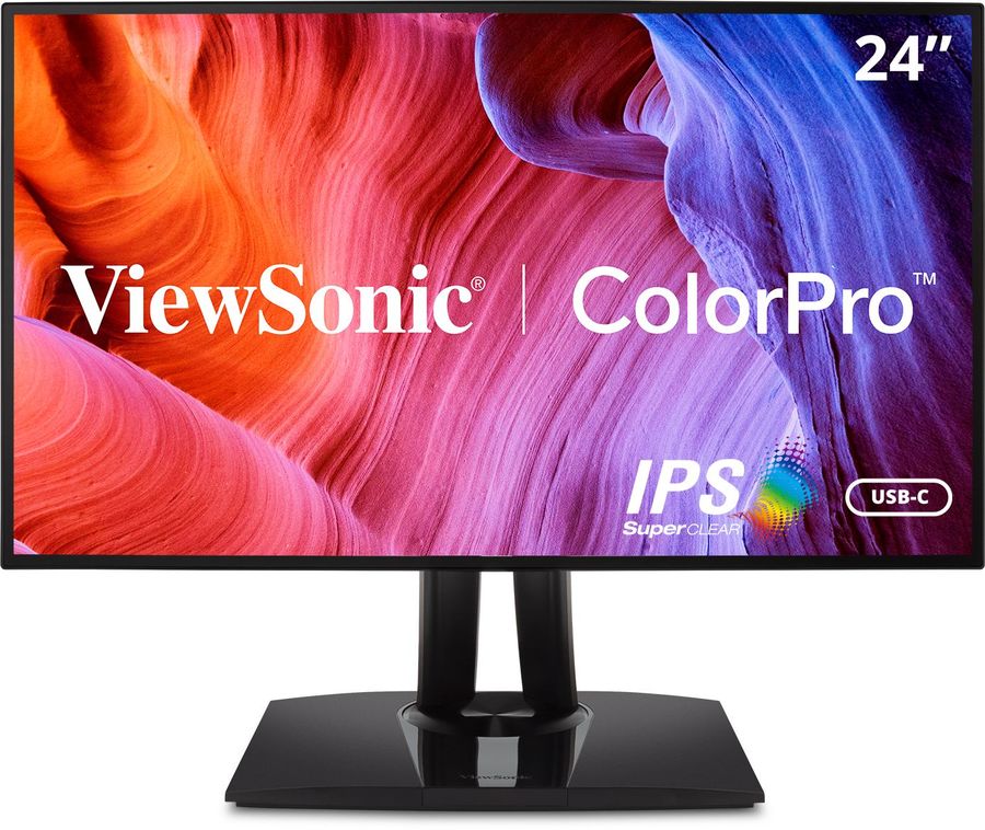 

Монитор 23.8" Viewsonic VP2468 IPS, 1920x1080 (16:9), 250кд/м2, 5мс, 178°/178°, FreeSync, HDMI, DisplayPort, USB Type-C, USB-Hub, черный (VP2468A), VP2468