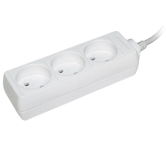 

Удлинитель Iek WYP10-06-03-03-N, 3-розетки, 3м, белый (WYP10-06-03-03-N), WYP10-06-03-03-N