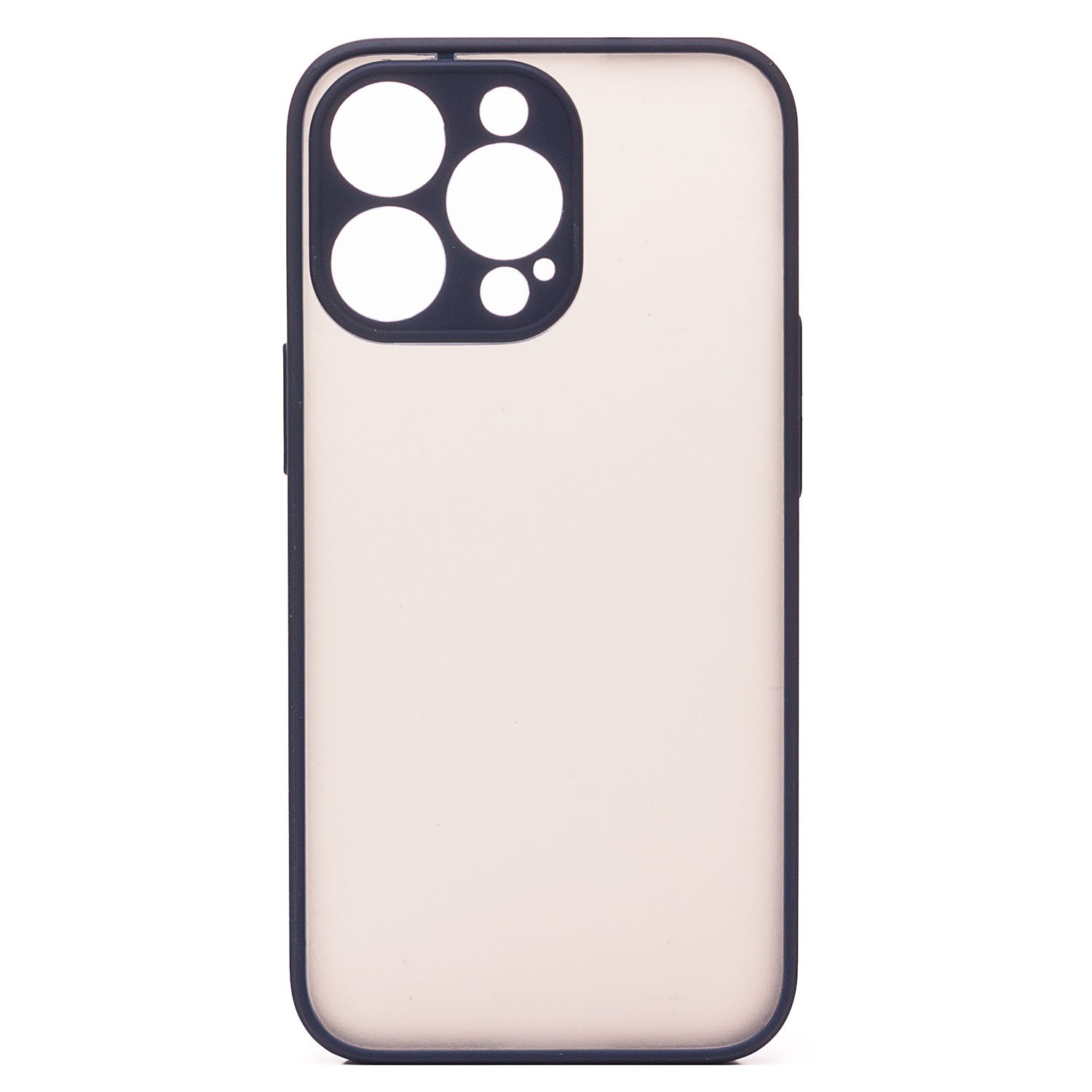 

Чехол-накладка PC041 для смартфона Apple iPhone 13 Pro Max, пластик, темно-синий (133880)