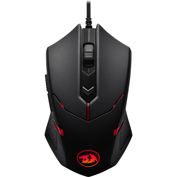 

Мышь проводная Redragon Centrophorus 2, 7200dpi, оптическая светодиодная, USB, черный (77942), Centrophorus 2