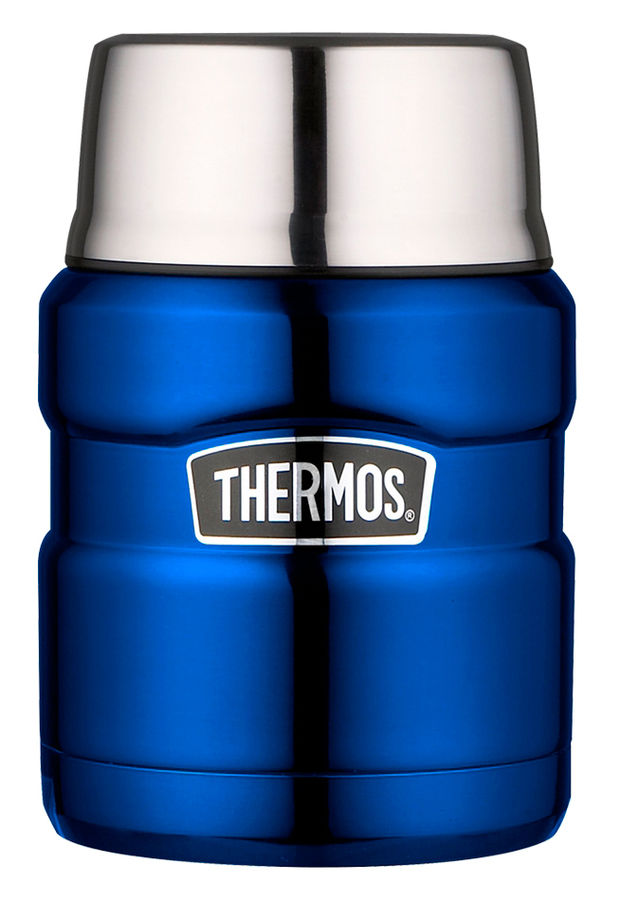 

Термос THERMOS SK3000BL, 470 мл, корпус сталь/колба сталь, ложка, синий (409362), SK3000BL