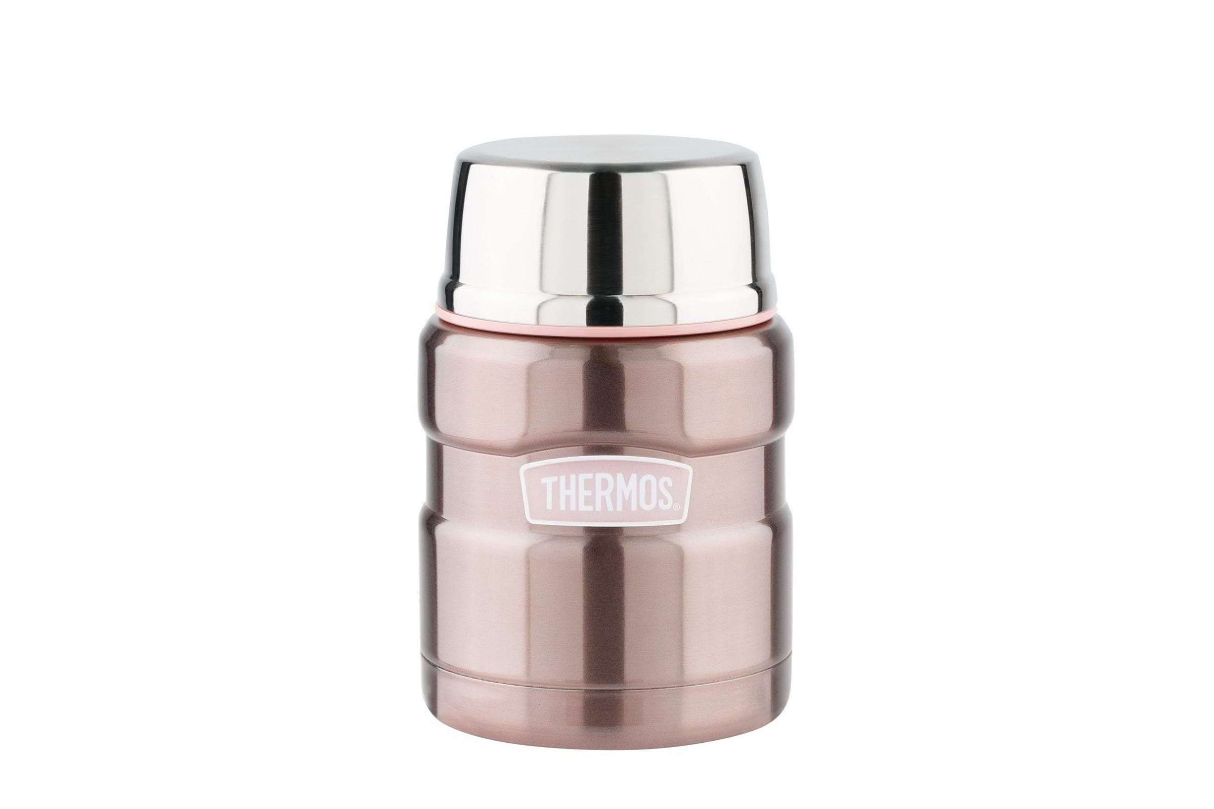 

Термос THERMOS SK3000P, 470 мл, корпус сталь/колба сталь, ложка, розовый (155740), SK3000P