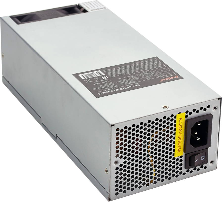 

Блок питания ExeGate ServerPRO-2U-700ADS, 2U, 700Вт (EX287879RUS), ServerPRO-2U-700ADS