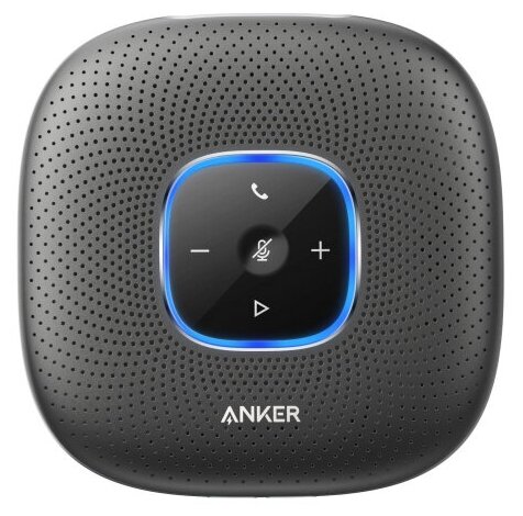 

Спикерфон Anker Powerconf A3301, беспроводной, 3Вт, Bluetooth, USB Type-C, 6700mAh, черный (A3301G11), A3301