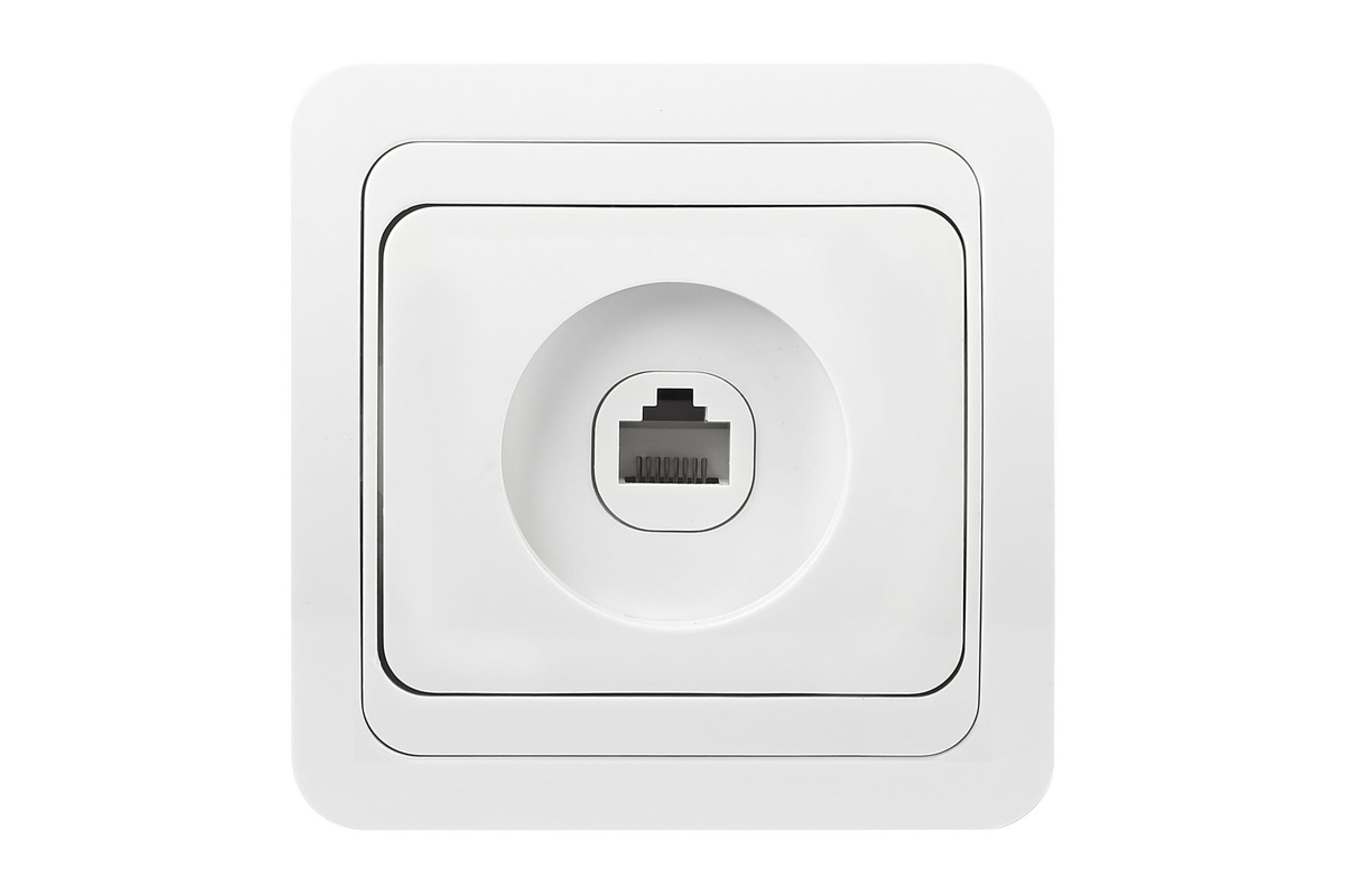 

Розетка RJ-11 скрытый монтаж, механизм в сборе, белый, Smartbuy Марс (SBE-02w-S1-PH)