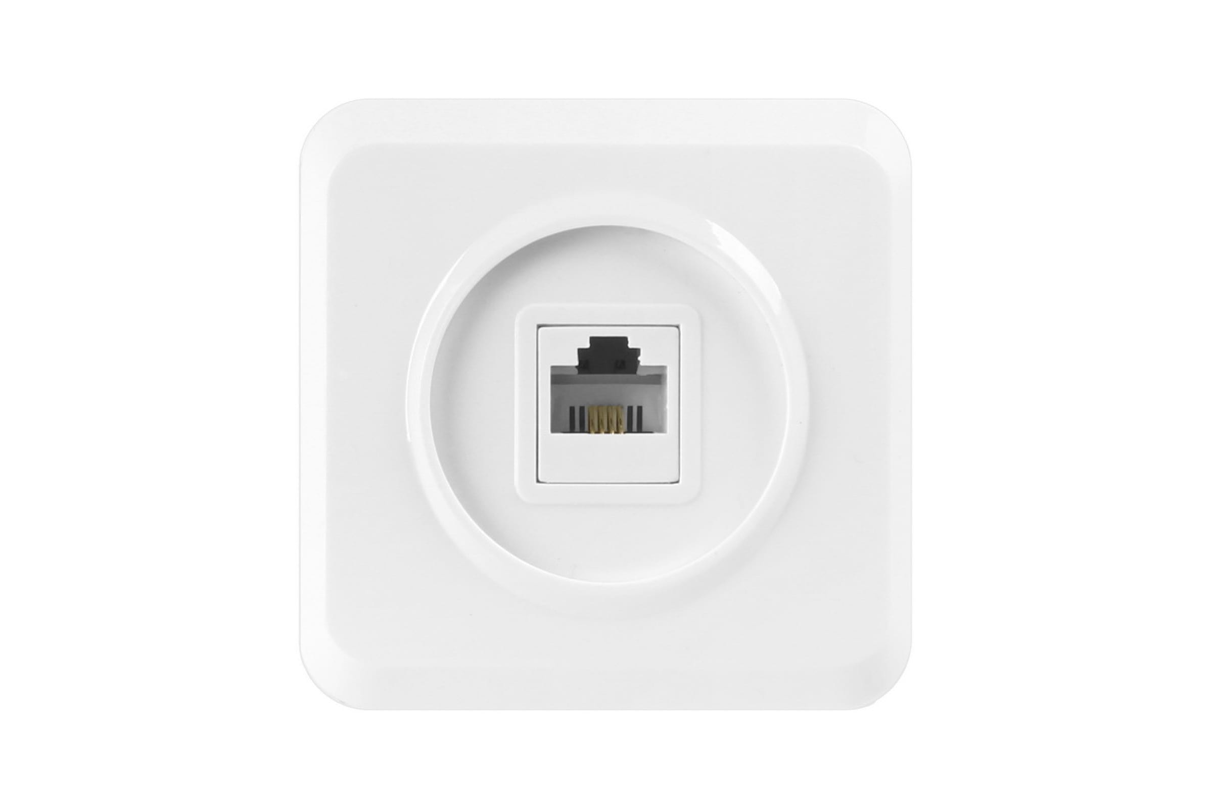 

Розетка RJ11 открытый монтаж, механизм без рамки, белый, Smartbuy Юпитер (SBE-03w-S1-PH), 0