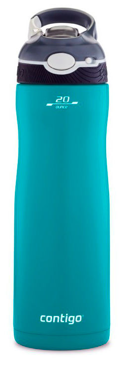 

Термобутылка Contigo Ashland Chill, 590 мл, корпус сталь/колба сталь, бирюзовый (2127883), Ashland Chill