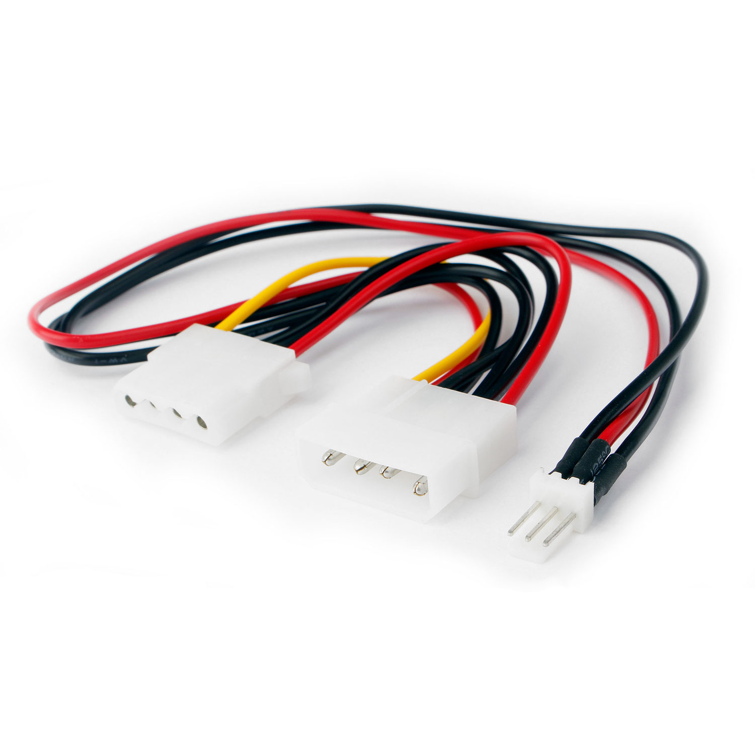 Кабель питания Molex-Molex(F)/FAN 3-pin Cablexpert, 15 см, прямой (CC-PSU-5)