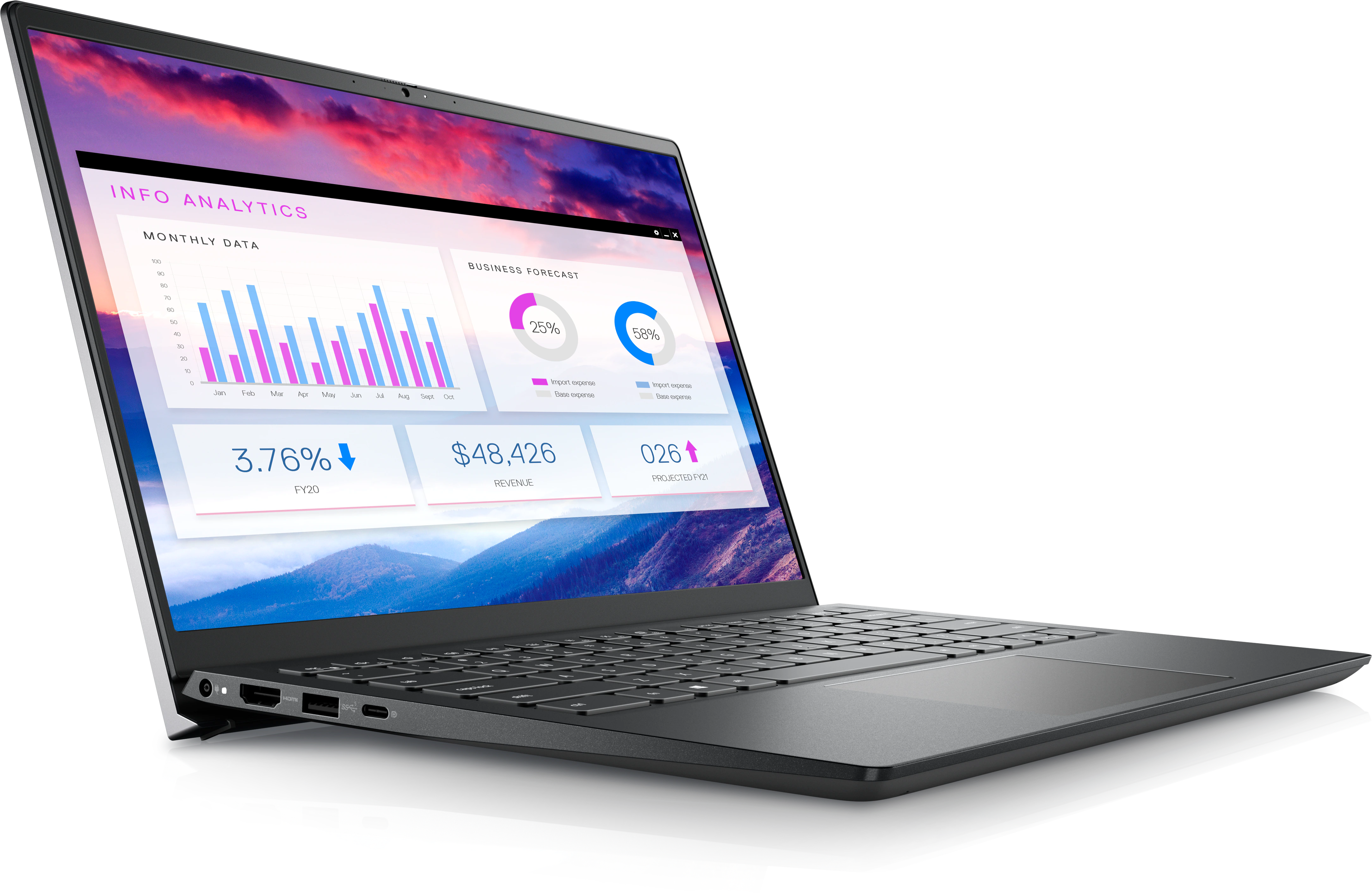 

Ноутбук Dell Vostro 5410 14" 1920x1080, Intel Core i5-11320H 3.2GHz, 8Gb RAM, 512Gb SSD, W11, серый (5410-4664), 5410