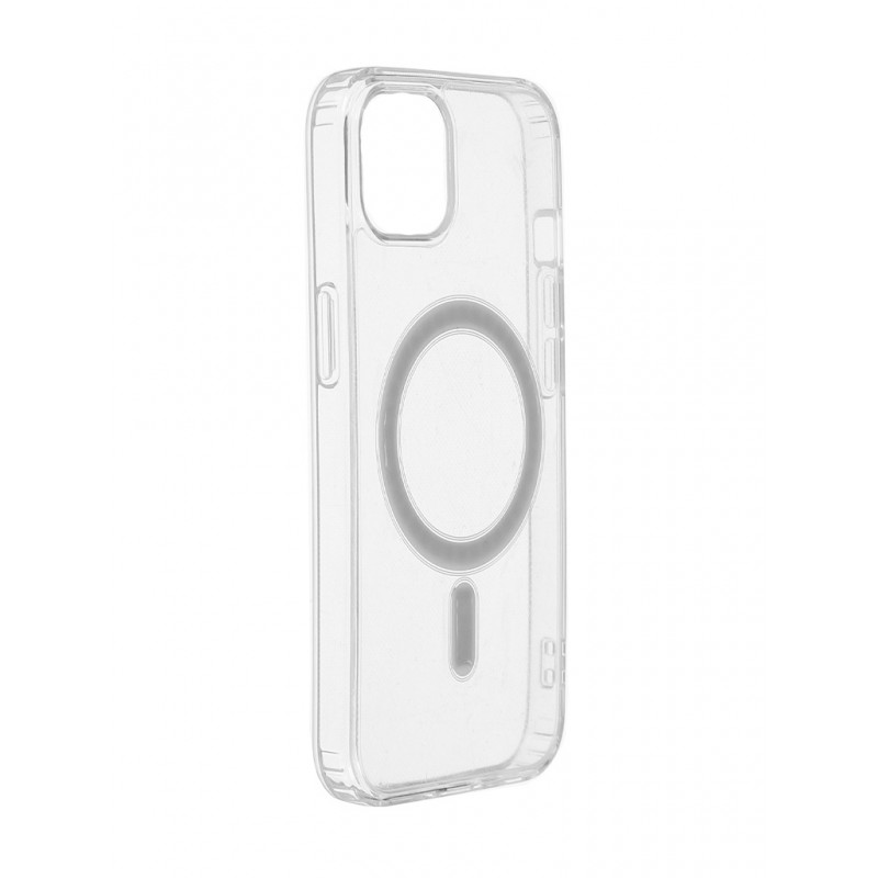 

Чехол-накладка Red Line iBox Case MagSafe для смартфона Apple iPhone 13, пластик, силикон, прозрачный (УТ000027023)