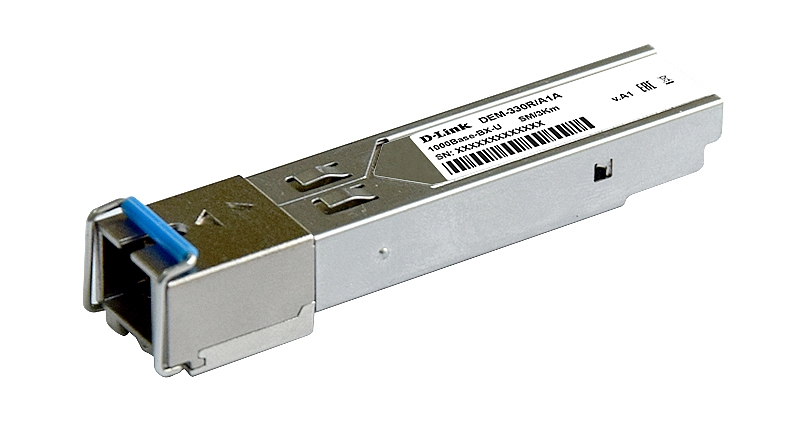 

Модуль SFP D-Link DEM-330R, 3 км, SC, Tx:1310 нм, Rx:1550 нм, 1.25 Гбит/с, SM, одинарный, WDM, DDM (DEM-330R/3KM/A1A), DEM-330R