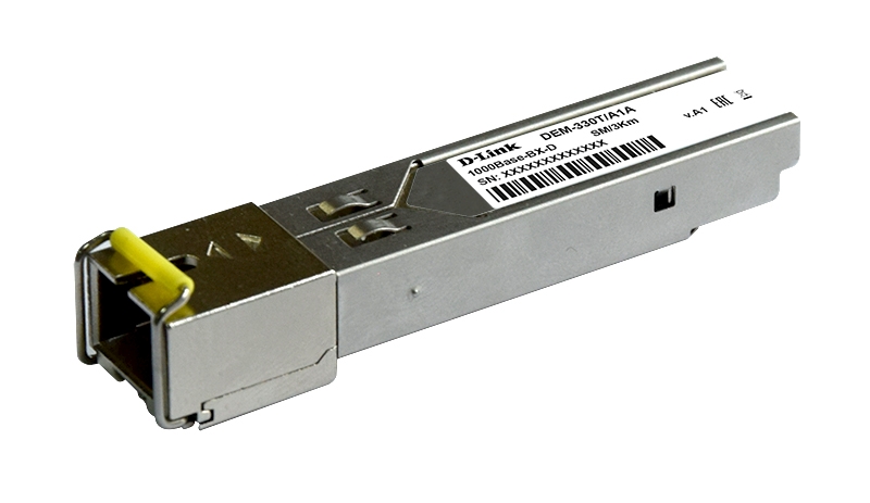 Модуль SFP D-Link DEM-330T, до 3 км, одинарный