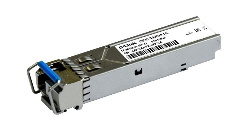 

Модуль SFP D-Link DEM-330R, 10 км, LC, Tx:1310 нм, Rx:1550 нм, 1.25 Гбит/с, SM, одинарный, WDM (DEM-330R/10KM/A1A), Серебристый, DEM-330R