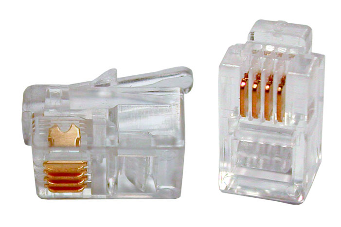 

Коннектор RJ-11 4P4C категория 2, 100шт., Hyperline ( PLUG-4P4C-P-C2-100)