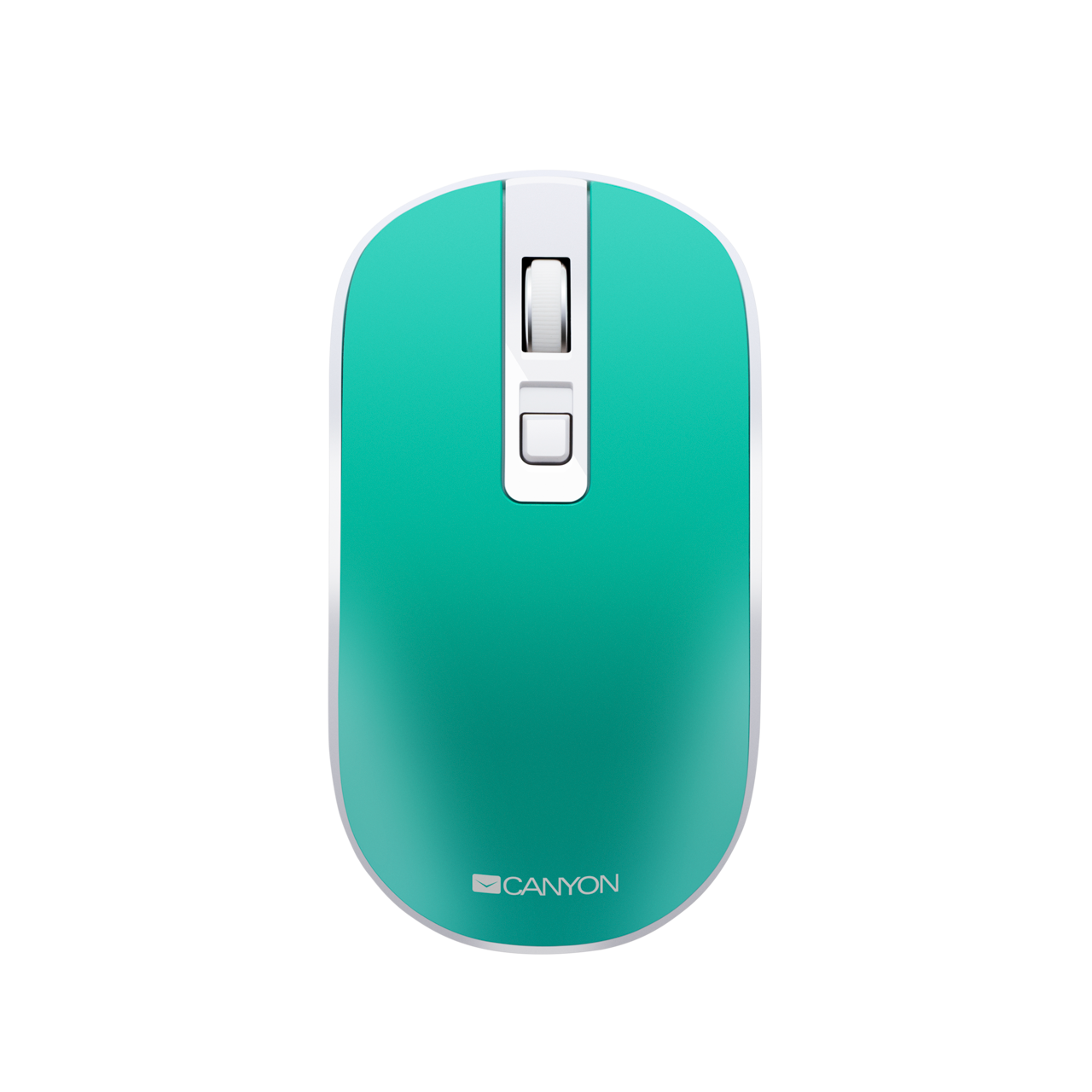 

Мышь беспроводная Canyon MW-18, 1600dpi, оптическая светодиодная, USB, аквамарин (CNS-CMSW18A), MW-18