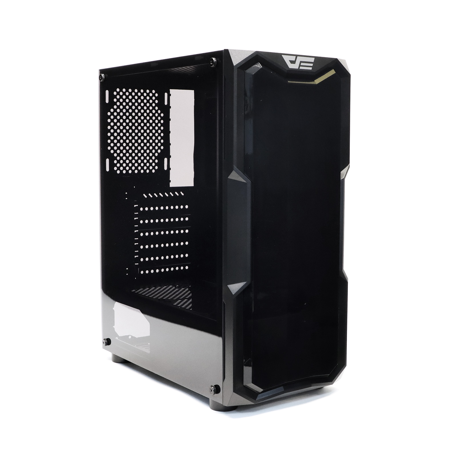 Корпус darkFlash Aquarius Acrylic, ATX, Midi-Tower, USB 3.0, черный, Без БП