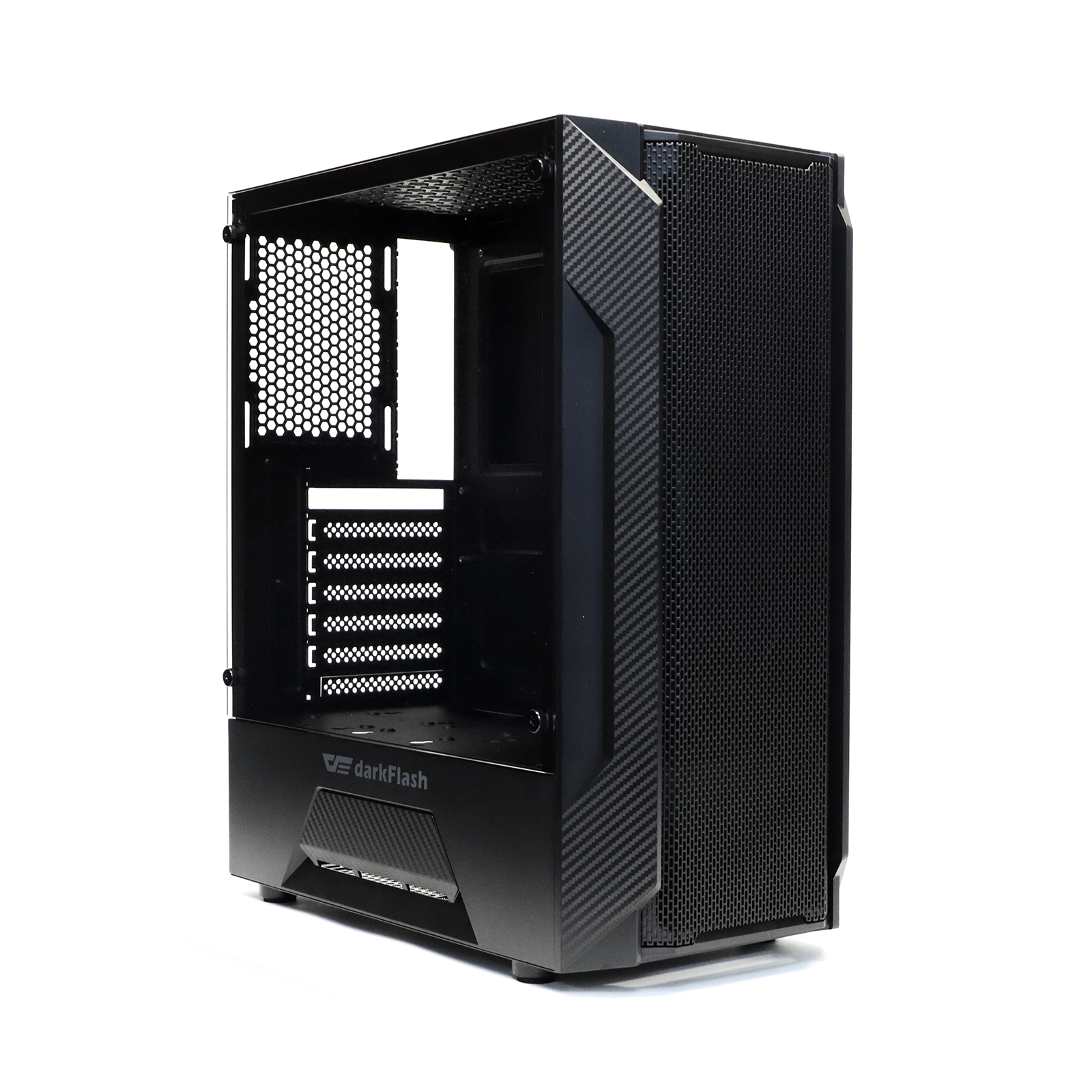 

Корпус darkFlash LEO, ATX, Midi-Tower, USB 3.0, черный, Без БП, LEO