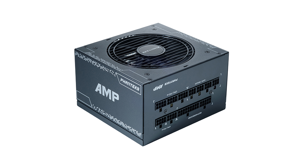 

Блок питания 1 кВт ATX Phanteks AMP 1000W, 120 мм, 80 Plus Gold, Retail (PH-P1000G), AMP 1000W