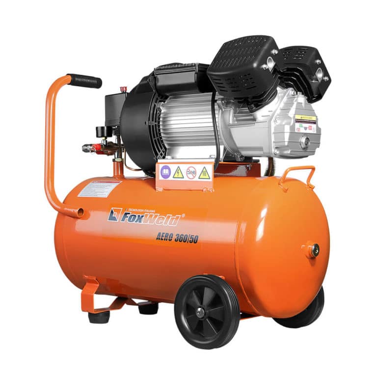 

Компрессор воздушный Foxweld AERO 360/50, 2.2 кВт, 7.9 атм, 360л/мин, 220В, 50 л, масляный, электрический, поршневой, коаксиальный (прямой) (5072), AERO 360/50