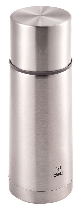 

Термос Deli 17650silver, 350мл, корпус сталь/колба сталь, серебристый (17650SILVER), 17650silver