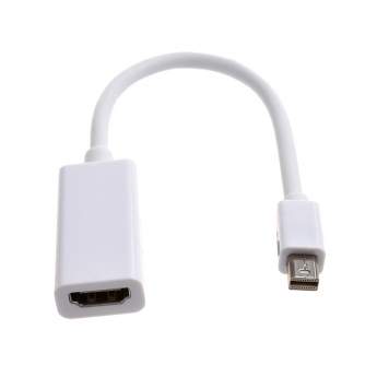

Кабель Mini DisplayPort(20M)-HDMI(19M) 4K, 20см, белый ORIENT (C302W), 0