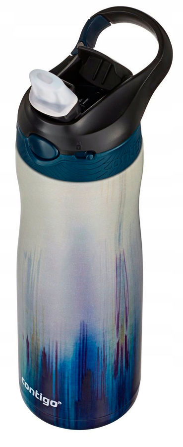 Термобутылка Contigo Ashland Couture Chil, 590мл, корпус сталь/колба сталь, белый/синий (2127678), цвет белый/синий - фото 1