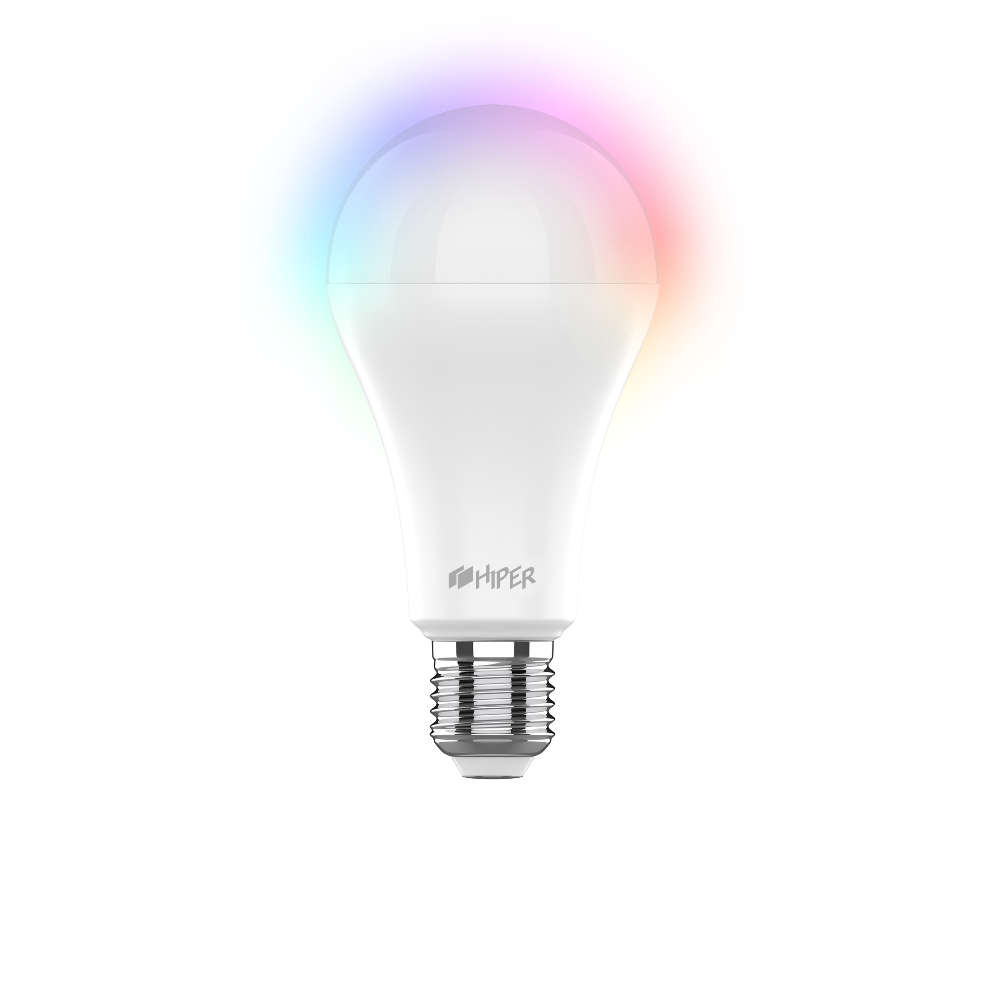

Умная лампа HIPER IoT A65 RGB, 15Вт, 1350лм, 2700-6500K, E27, WiFi, белый ( IoT A65 RGB), IoT A65 RGB