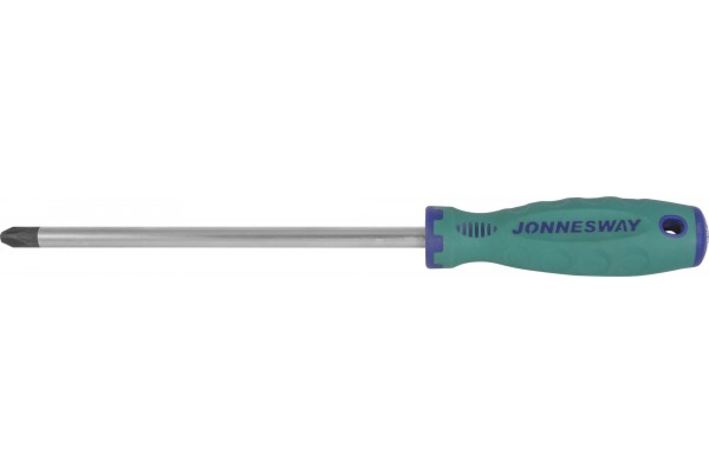

Отвертка PH PH4x200мм, CrV, магнитный наконечник, Jonnesway ANTI-SLIP GRIP D71P4200 (49117), D71P4200