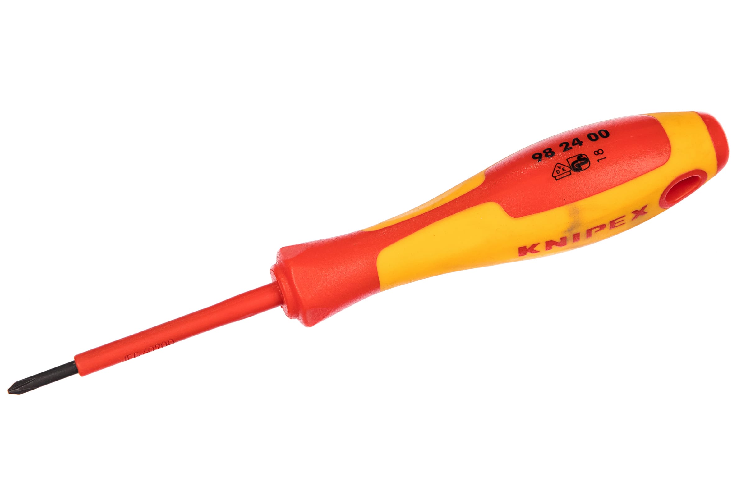 

Отвертка PH PH0x60мм, CrMoV, диэлектрическая, Knipex (KN-982400)