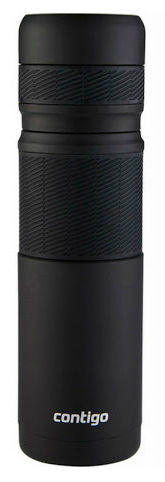 

Термос Contigo Thermal Bottle, 740 мл, корпус сталь/колба сталь, черный (2095794)