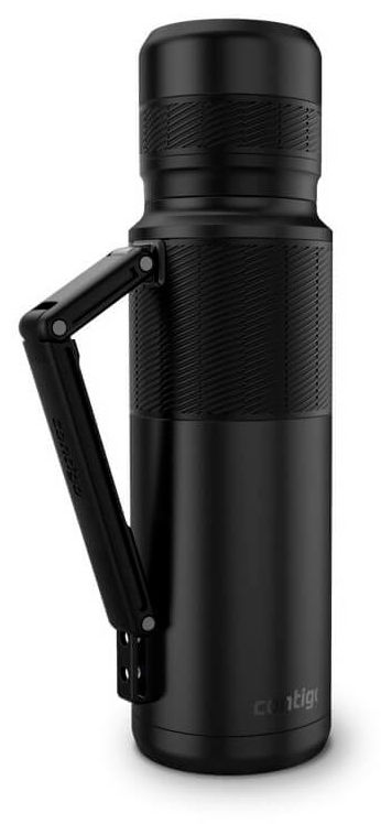 

Термос Contigo Thermal Bottle, 1.2 л, корпус сталь/колба сталь, черный (2095795)
