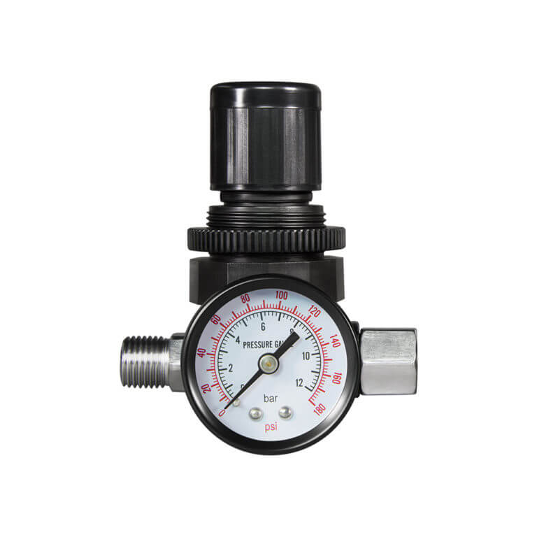 

Регулятор давления с манометром FoxWeld AERO, 1/4"-1/4" (5771), AERO
