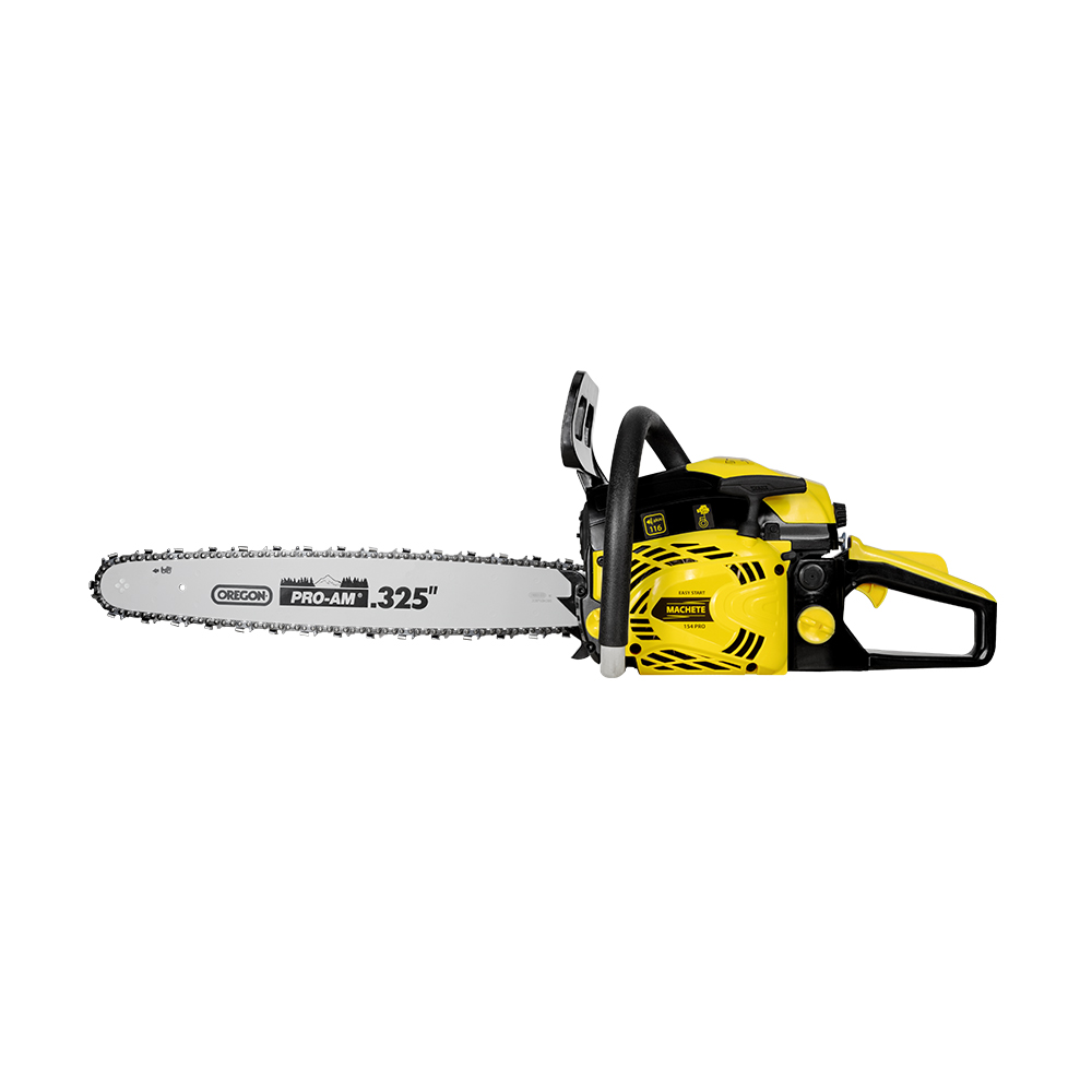 

Бензопила FoxWeld MACHETE 154 PRO, 2.65Вт, 3.6 л.с., бензиновая, шина 50см, шаг 0.325 дюйма, емкость топливного бака 520мл (7202), MACHETE 154 PRO