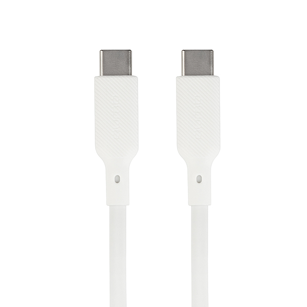 

Кабель USB Type-C-USB Type-C, 3A, 1м, белый Qumo (32965)