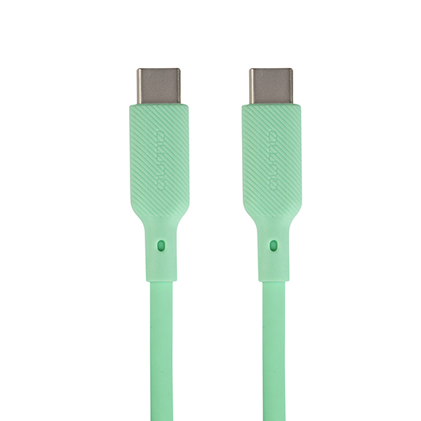 

Кабель USB Type-C-USB Type-C, 3A, 1м, зеленый QUMO (32970)