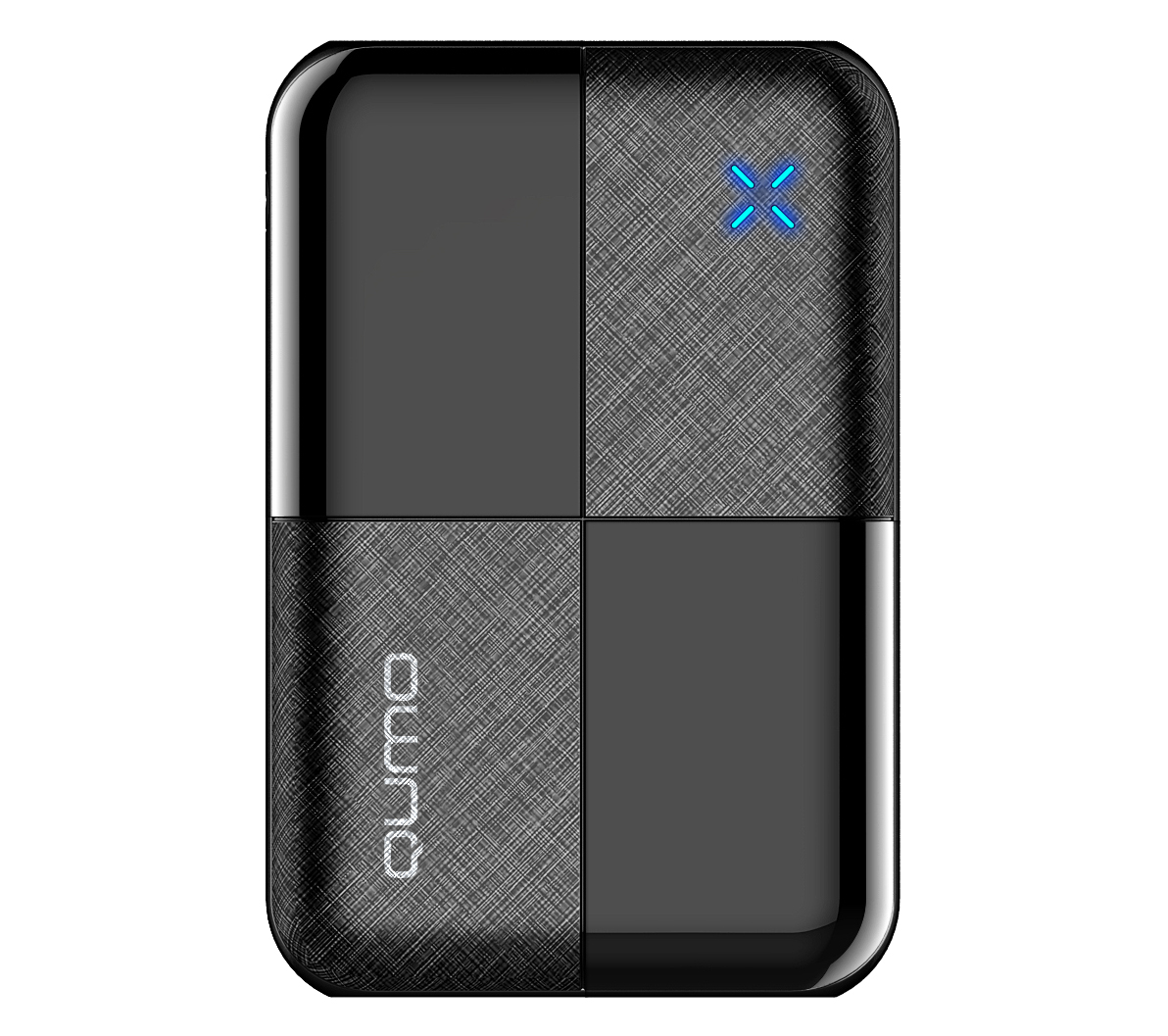 

Портативный аккумулятор (Powerbank) Qumo PowerAid S6000, 6000mAh, 2xUSB, 2.1A, черный (30717), PowerAid S6000